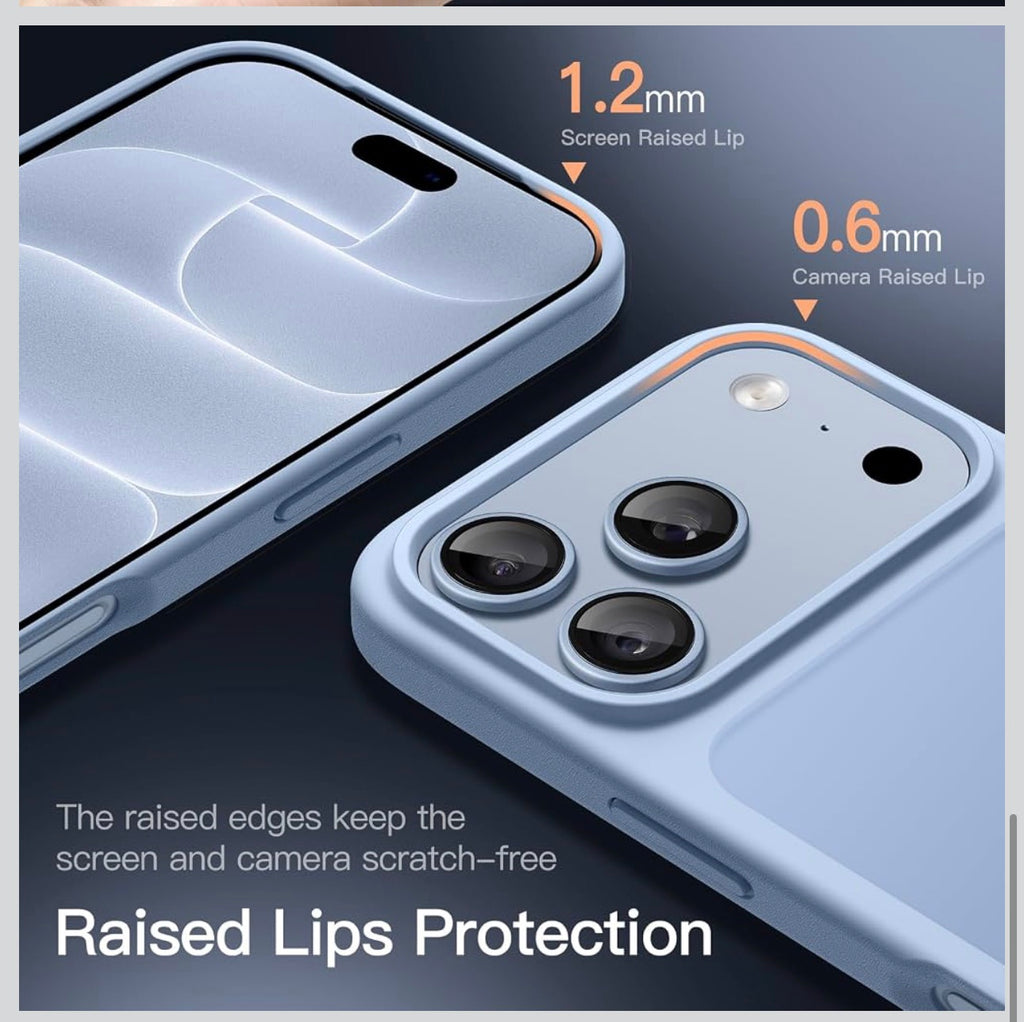 Silicone/Leather Case Exclusively Designed for iPhone 18 Pro (6.3 Inch)