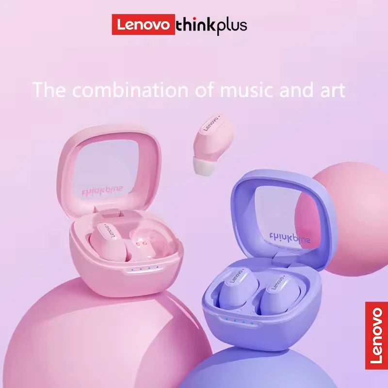 Lenovo XT62 Bluetooth 5.3 Earphones Wireless HiFi Sport Noise Reduction Headset with Mic Touch Control TWS Original Earbuds New