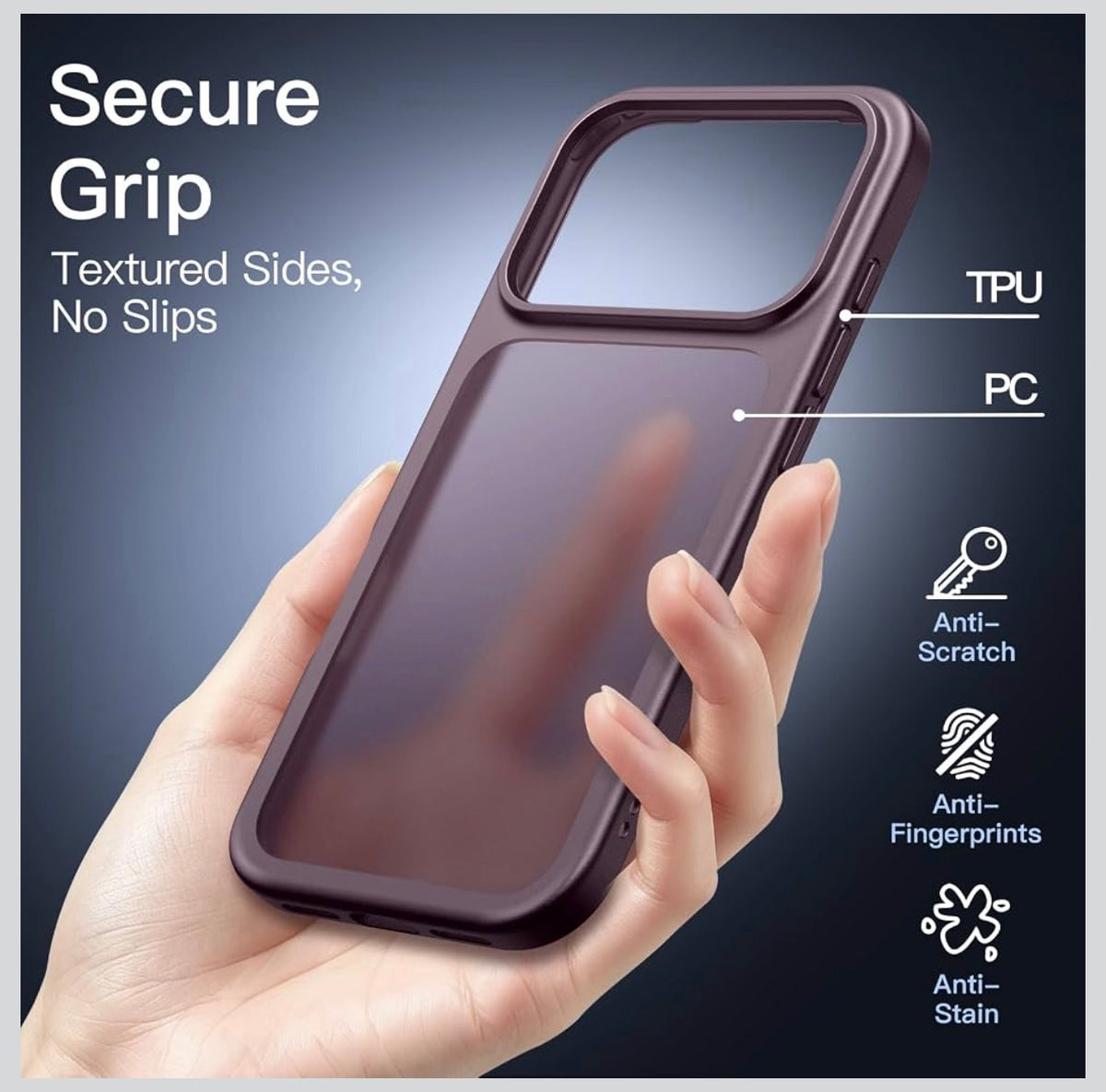 Silicone/Leather Case Exclusively Designed for iPhone 18 Pro (6.3 Inch)