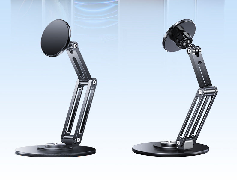 Suitable for Apple iPad Stand, Magsafe Magnetic Tablet Support Stand, Phone Holder, Metal, Foldable