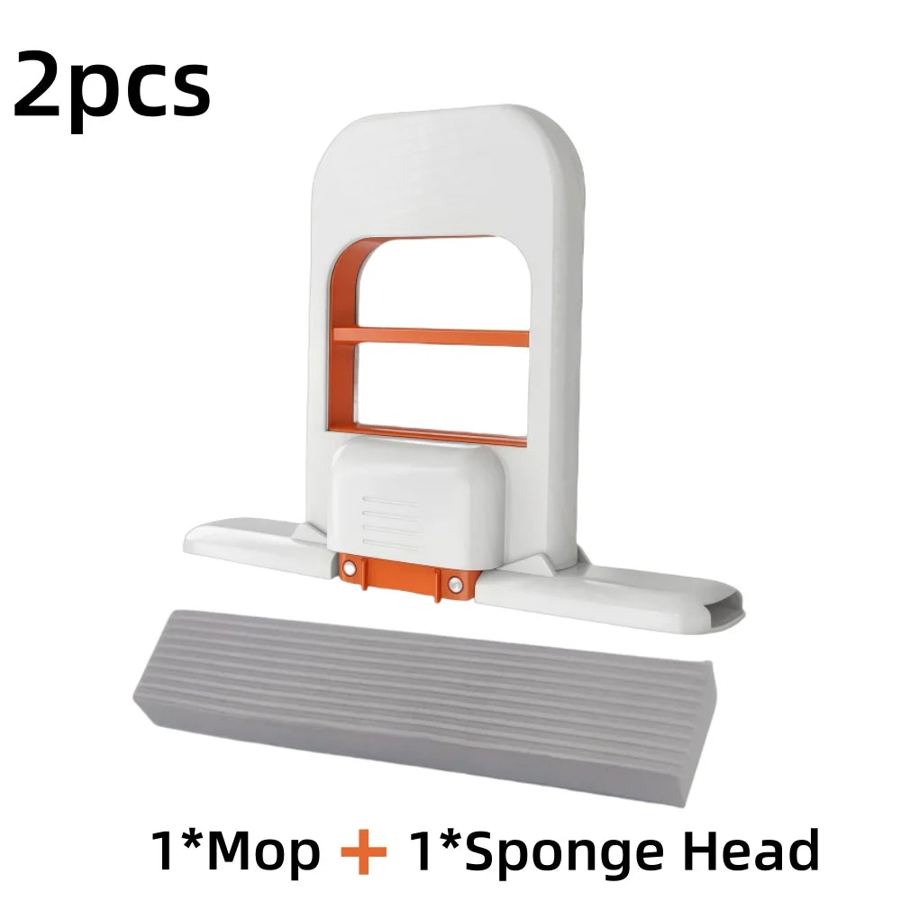 Self-Squeezing Mini Desktop Sponge Mop