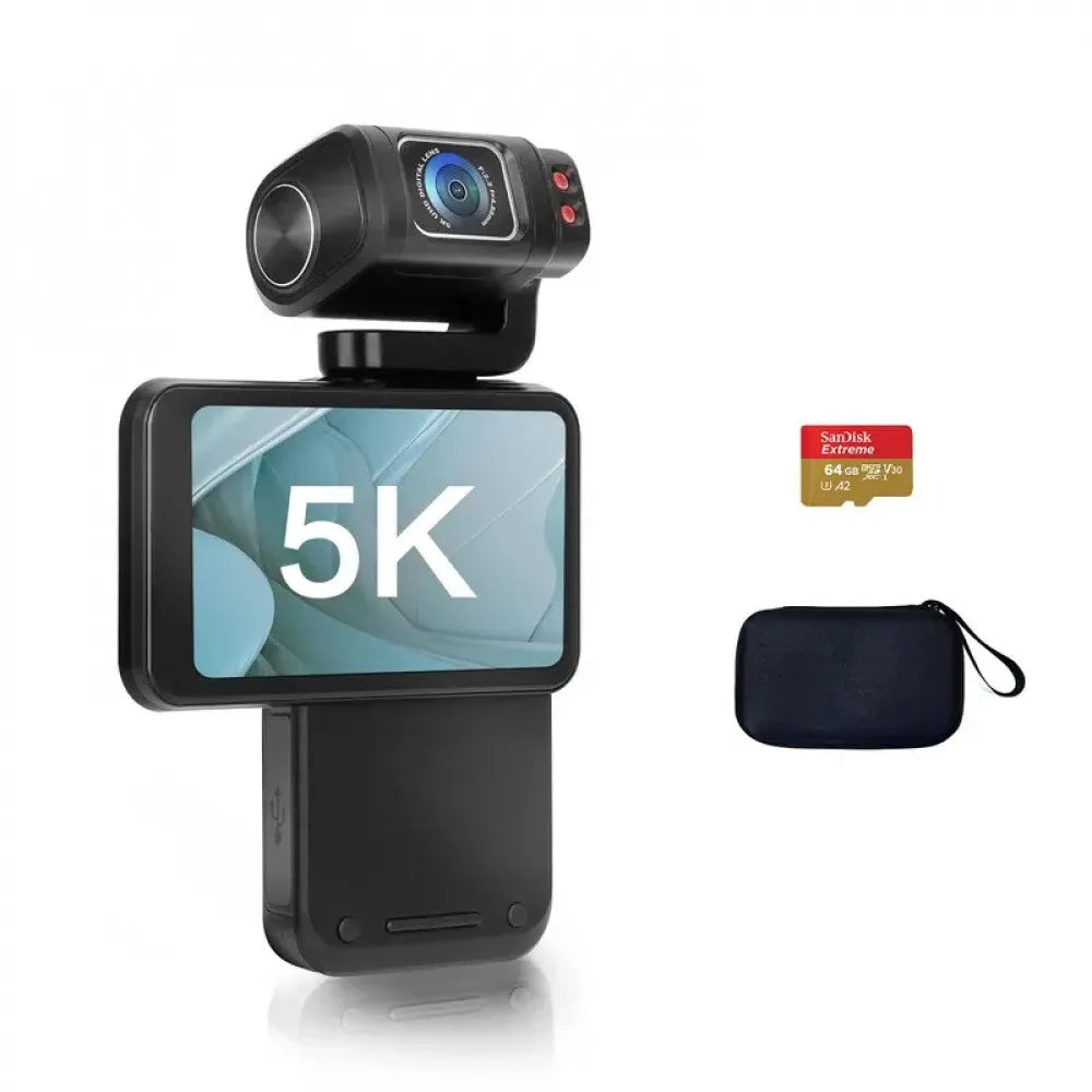 5K Vlog Camcorder with Image Stabilization