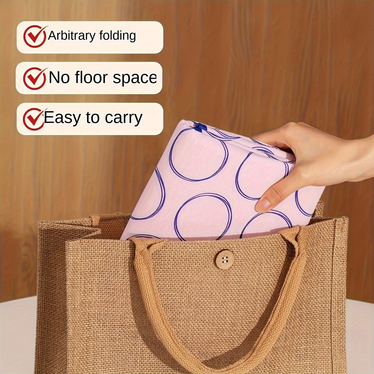 Foldable Heat-Resistant Ironing Mat – 40x70cm