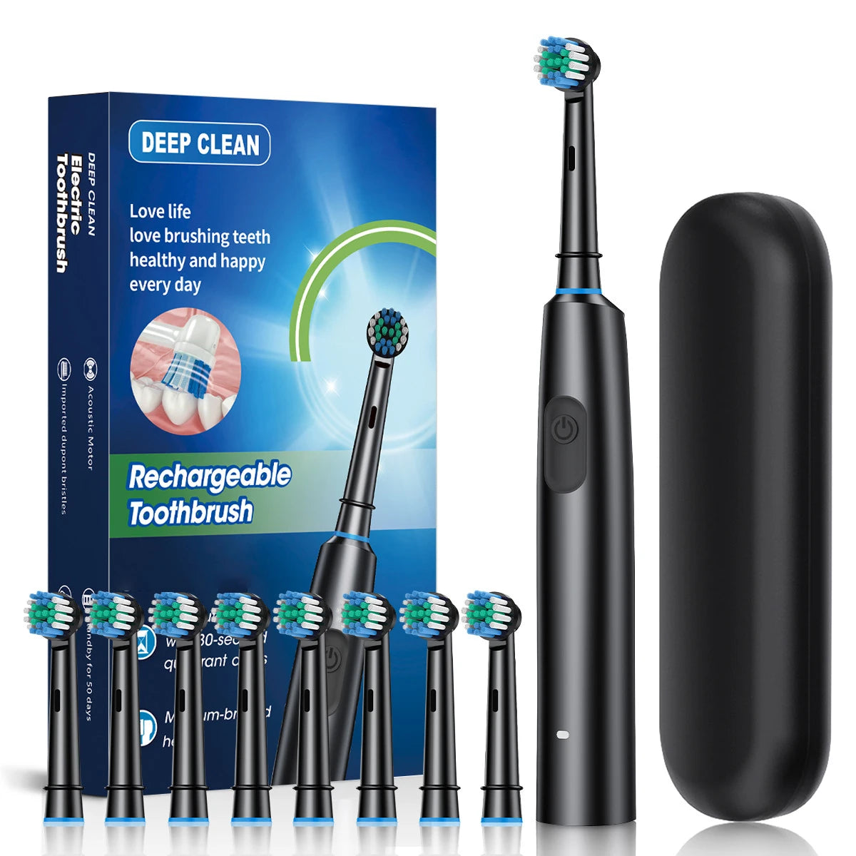 Rechargeable Electric Toothbrush – 5 Modes