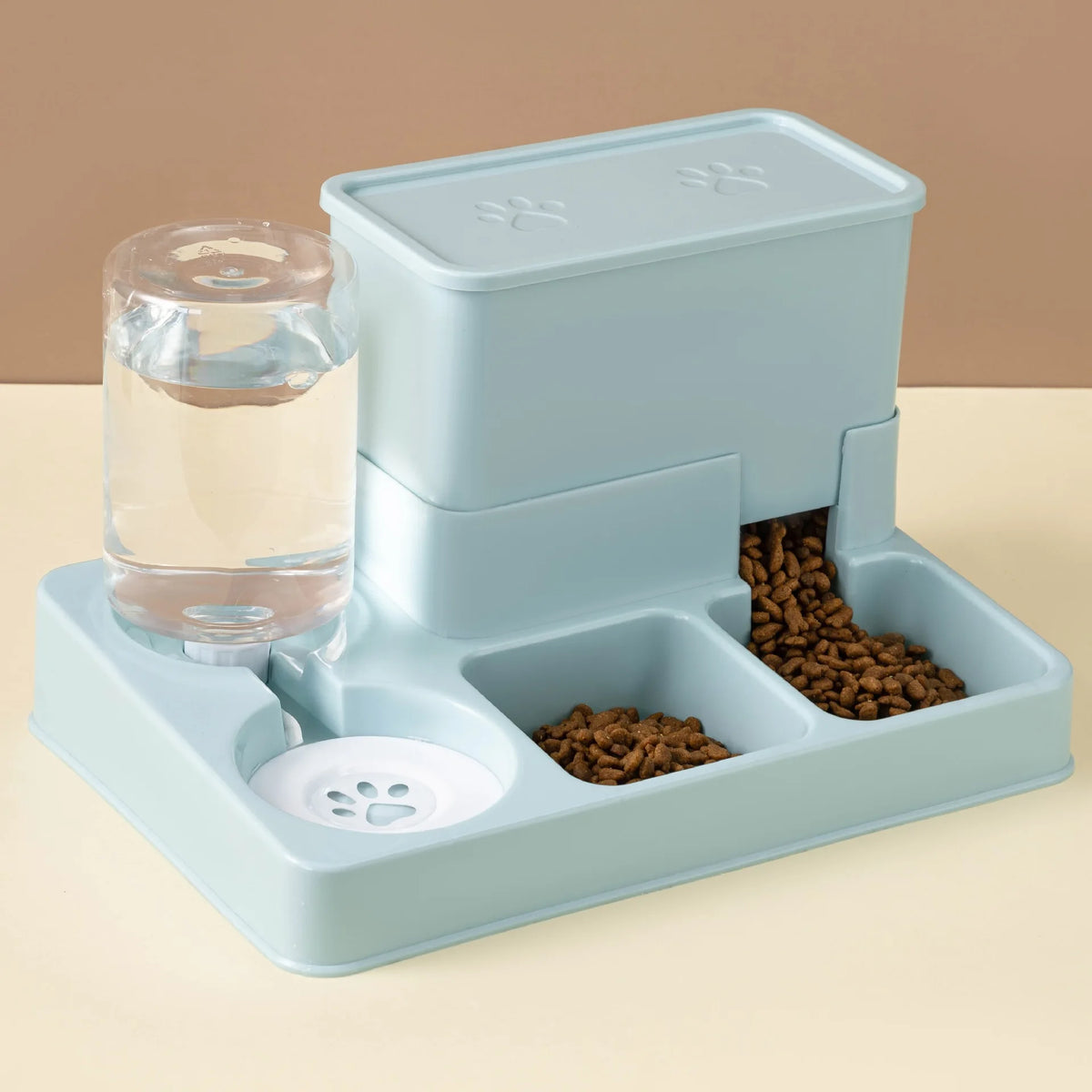 2-in-1 Automatic Pet Feeder & Water Fountain