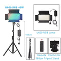 U600 / U800 RGB LED Studio Light with Tripod & Remote