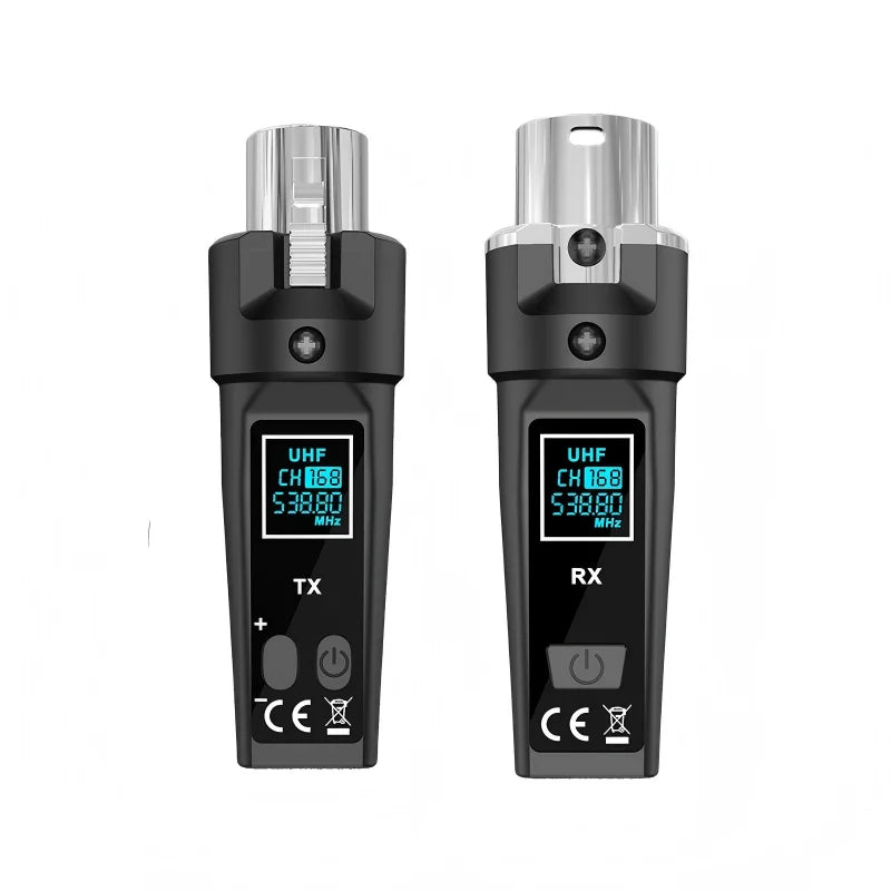 2.4G Audio Connection Adapter Set Compatible For Dynamic Mic Guitar Audio Mixer PA System Stage Audio Accessory