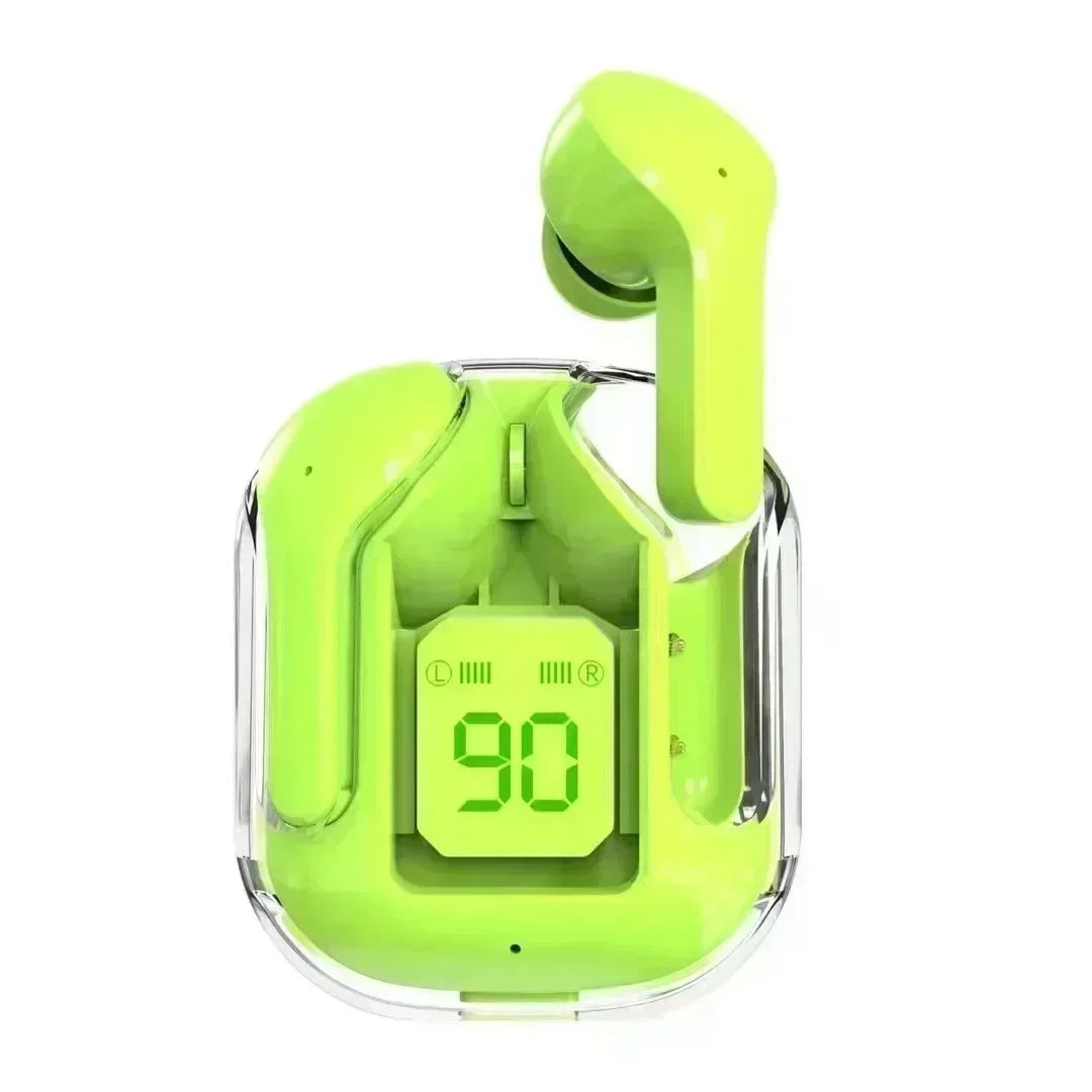 Mini LED Display Wireless Earbuds – Bluetooth 5.3