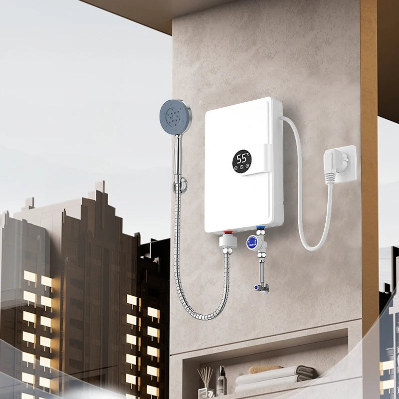 Instant Electric Water Heater with LED Touch Control