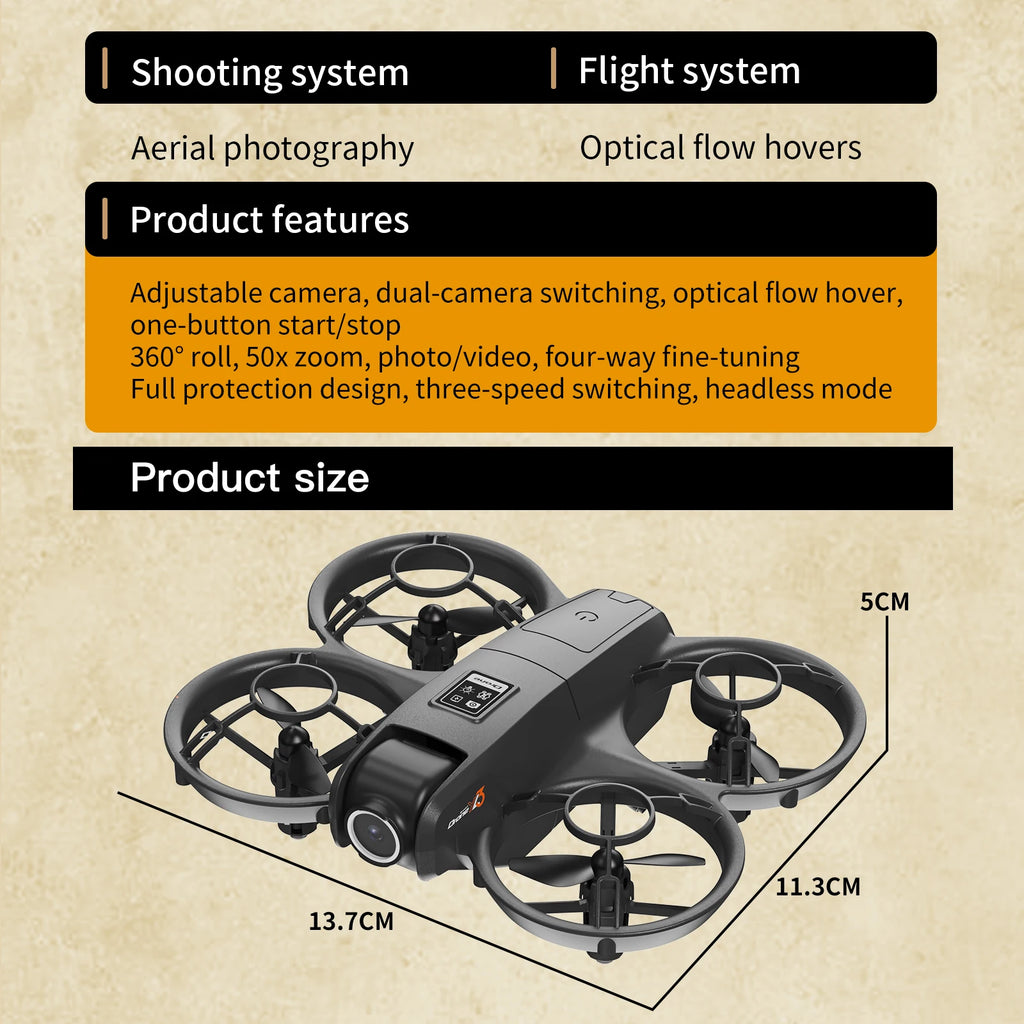 LY3 Drone with Dual Camera & 50X Zoom
