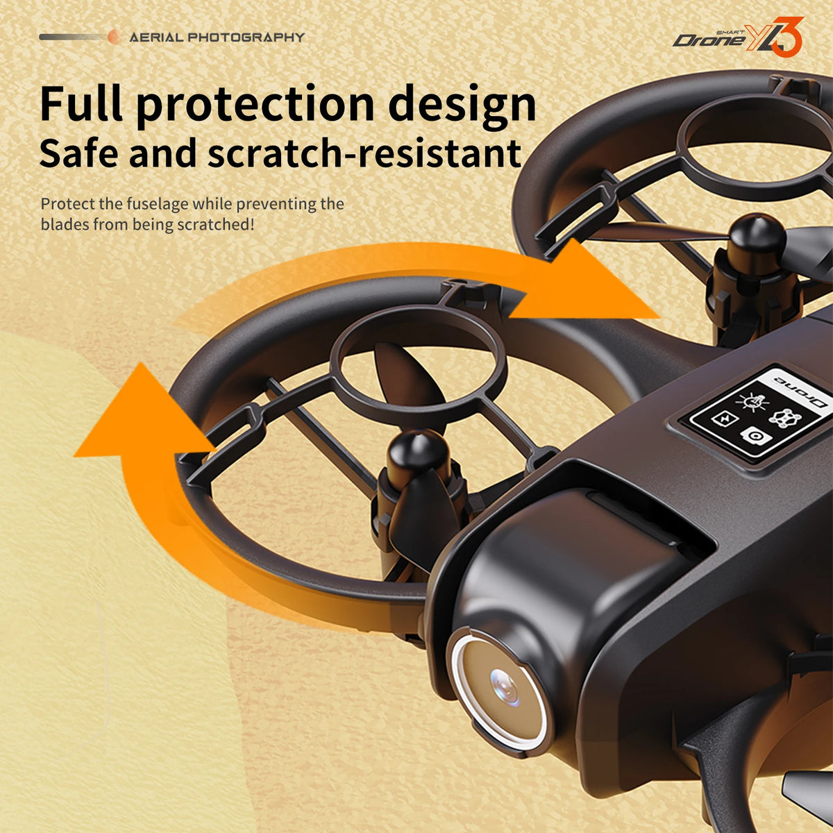 LY3 Drone with Dual Camera & 50X Zoom