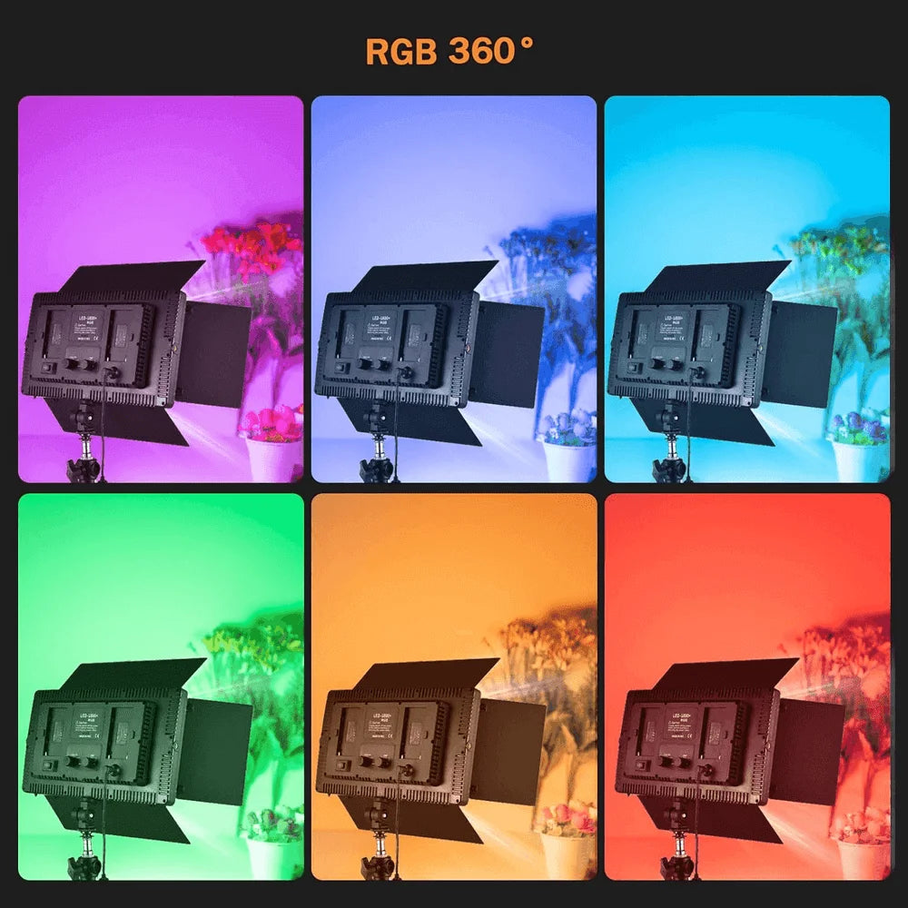 U600 / U800 RGB LED Studio Light with Tripod & Remote