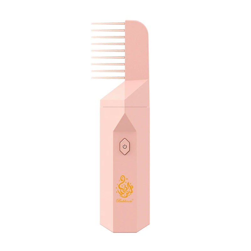 Electric Bakhoor Burner with Hair Comb Set