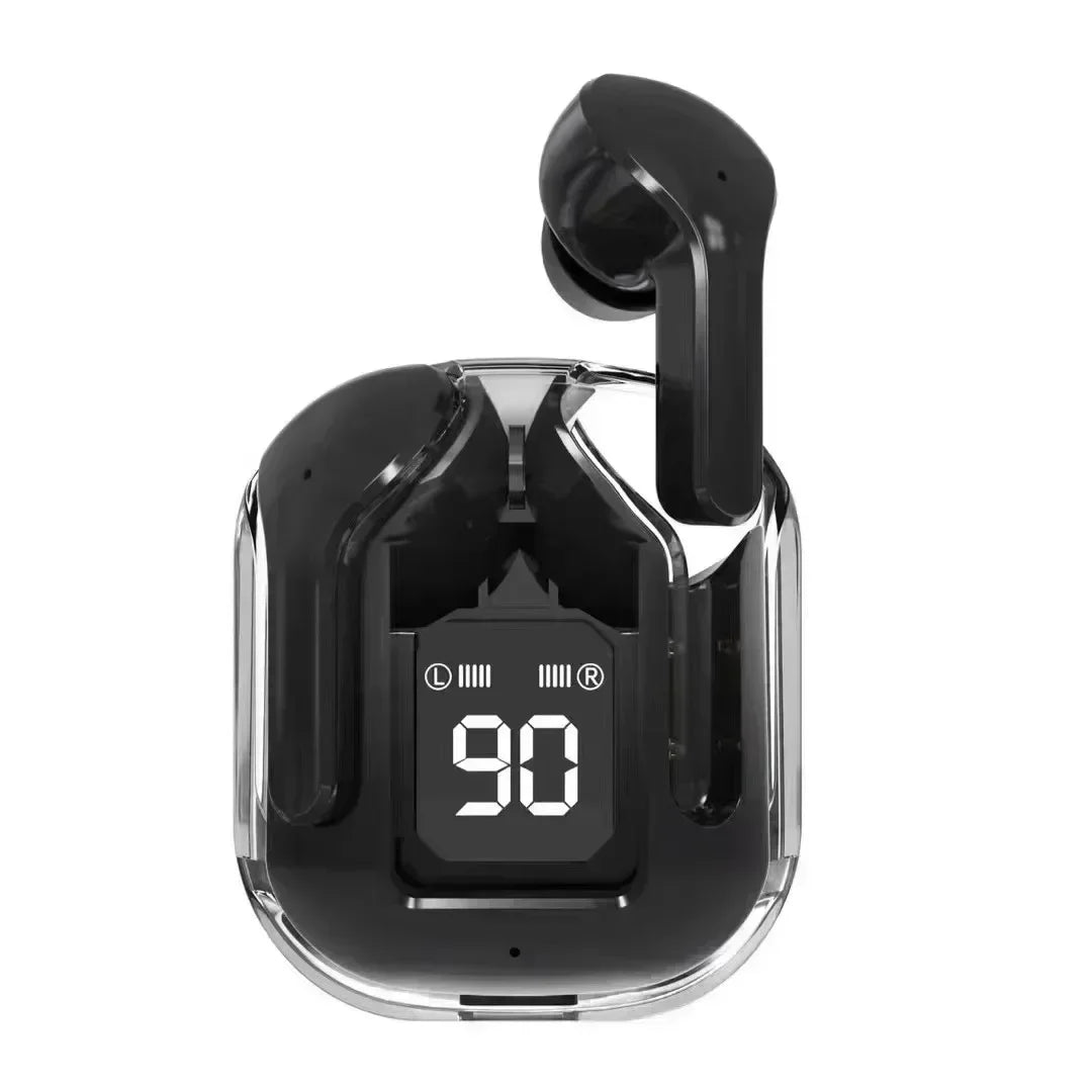 Mini LED Display Wireless Earbuds – Bluetooth 5.3