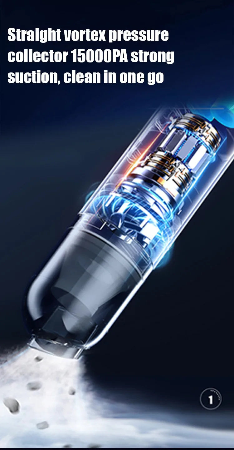 Car Smart 5in1 Portable Super Mini Wireless Handheld Vacuum Cleaner. 5in1 Smart Portable Car Vacuum Cleaner