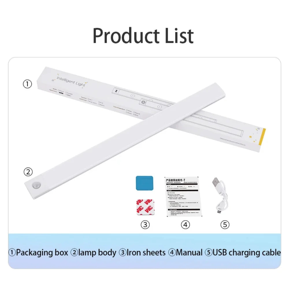 Rechargeable Under-Cabinet Motion Sensor Light