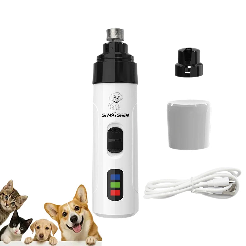 Silent Rechargeable Pet Nail Grinder