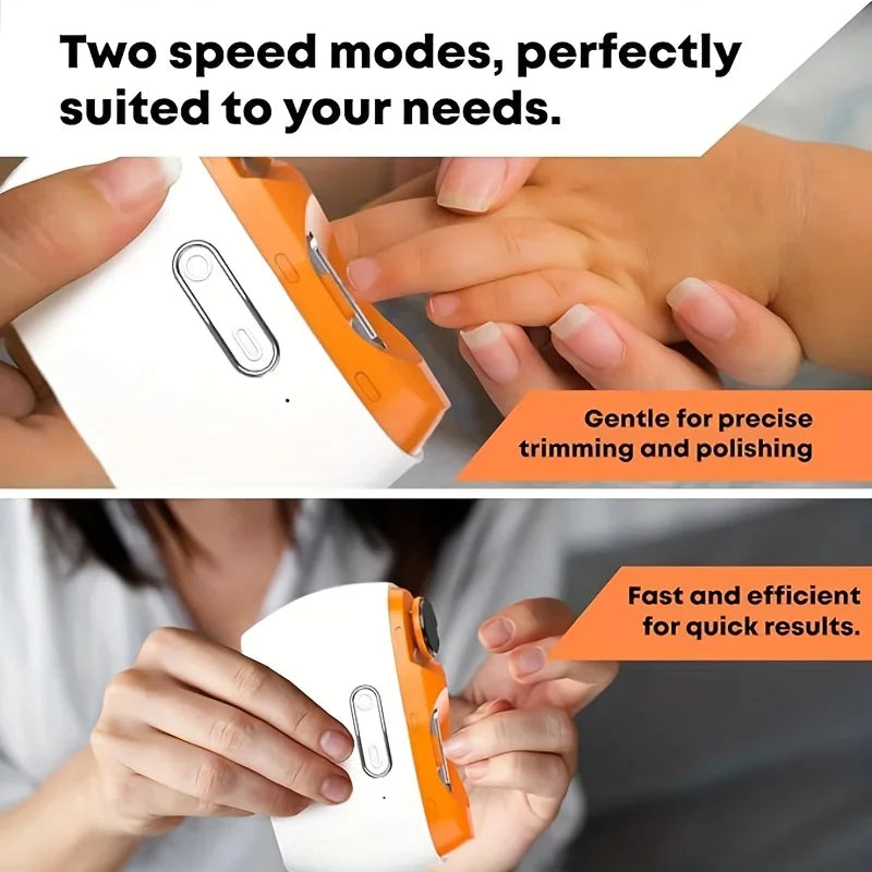 Smart Electric Nail Trimmer Automatic Polished Armor Trim Nail Clipper Smart Home Suitable for Children Nail Trimming