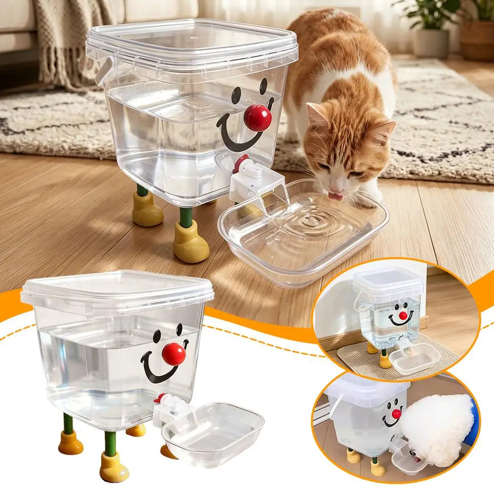 Gravity Pet Water Feeder – 3L, No Electricity
