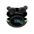 Wireless TWS In-Ear Bluetooth 5.3 Earbuds Sports Headphones with Waterproof Noise Reduction Digital Display Gaming Earphones