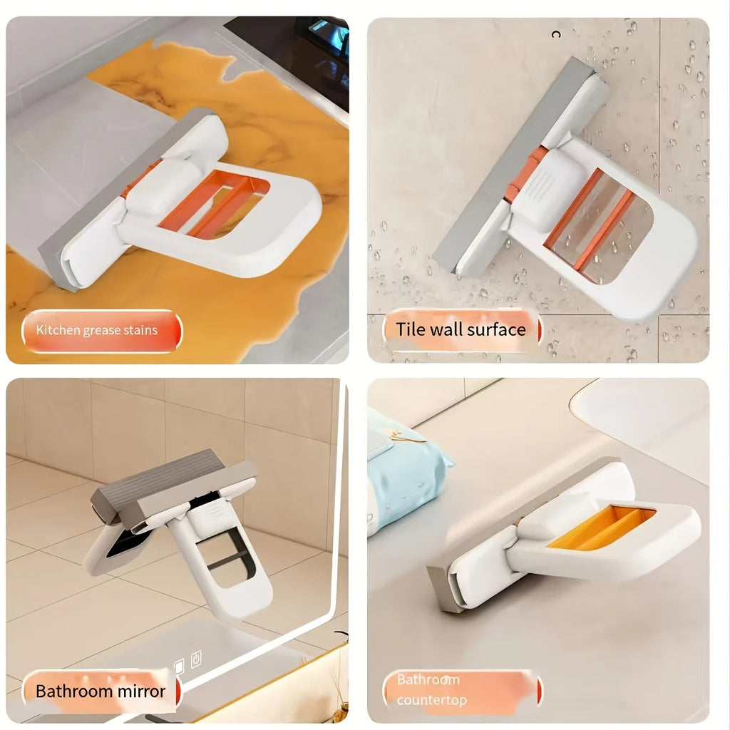 Self-Squeezing Mini Desktop Sponge Mop