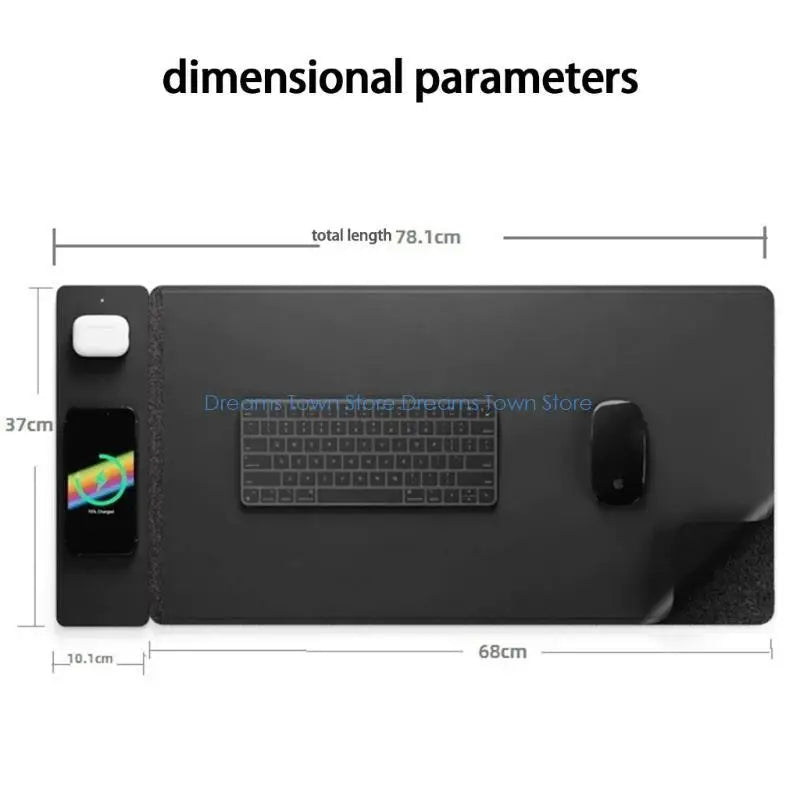 Gaming Mouse Pad with 15W Wireless Charger – HX6A