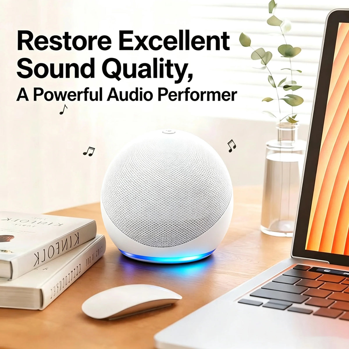 50W Spherical RGB Bluetooth Party Speaker