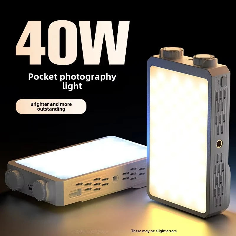 40W Pocket RGB LED Video Light