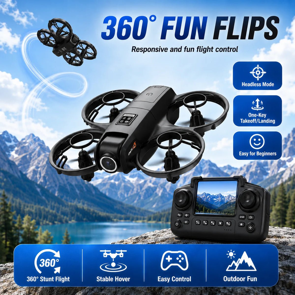 LY3 Drone with Dual Camera & 50X Zoom