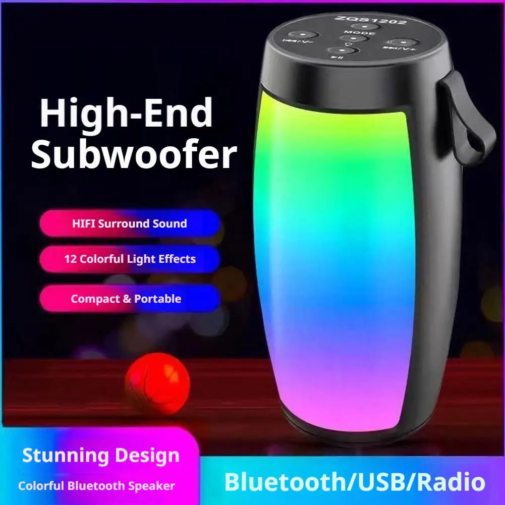 IPX7 Waterproof Bluetooth Speaker with FM Radio