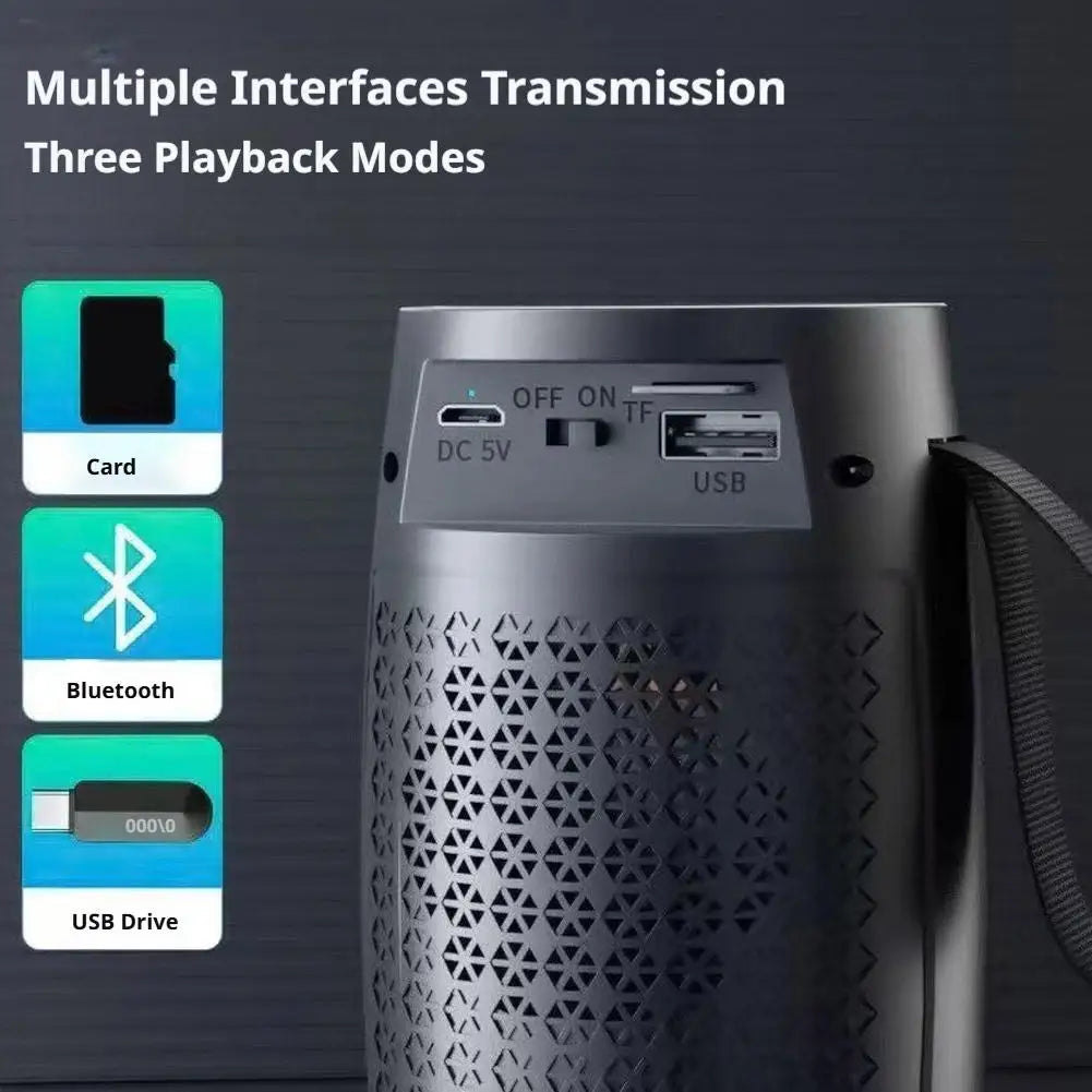 IPX7 Waterproof Bluetooth Speaker with FM Radio