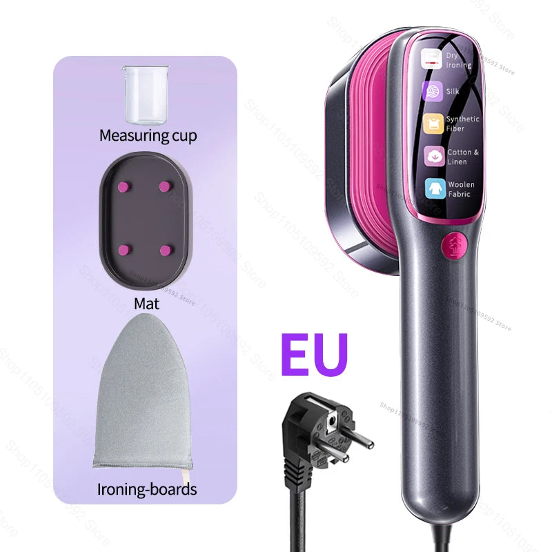 Handheld Steam Iron with Mini Ironing Board
