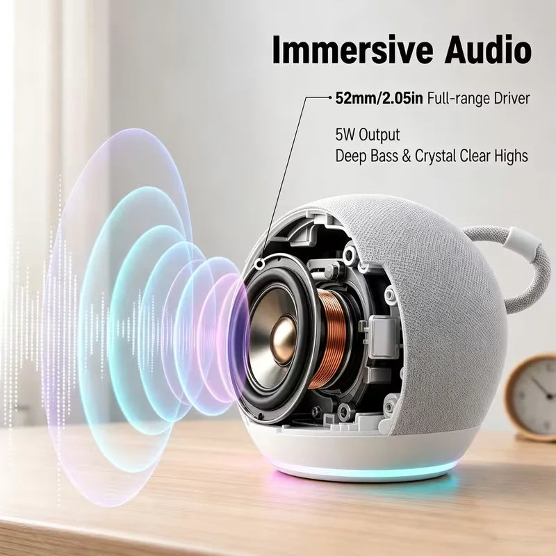 50W Spherical RGB Bluetooth Party Speaker