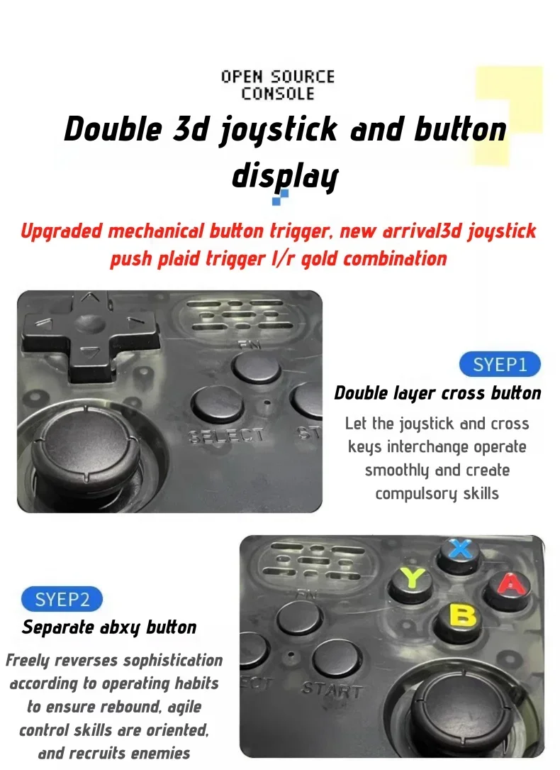 R36S Retro Handheld Game Console