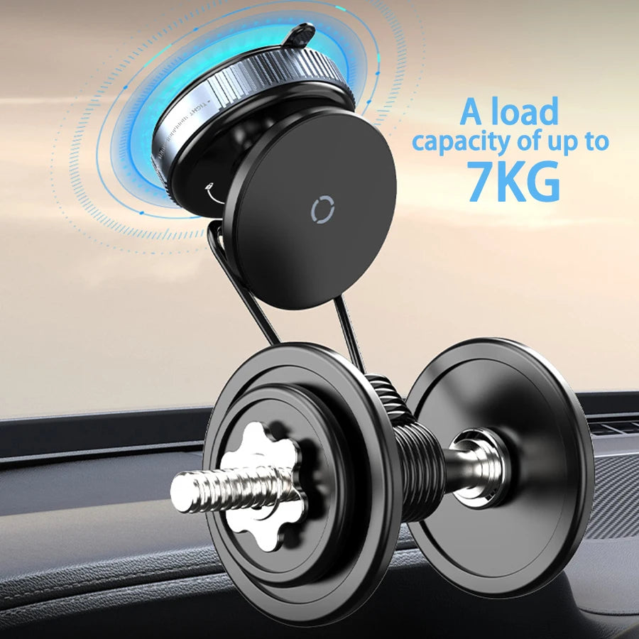 MagSafe Vacuum Suction Car Phone Mount