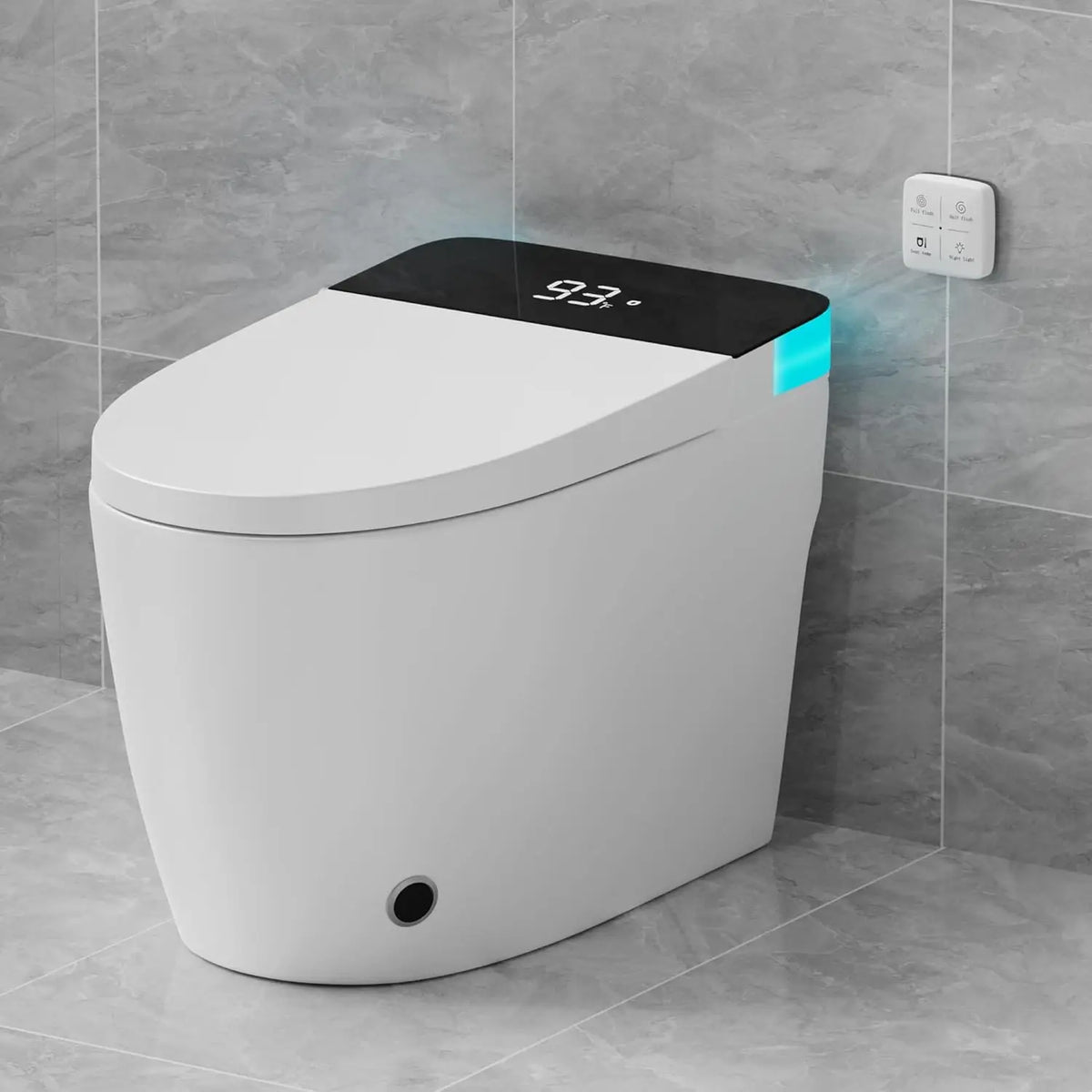 Smart Toilet with Heated Seat & Auto Flush