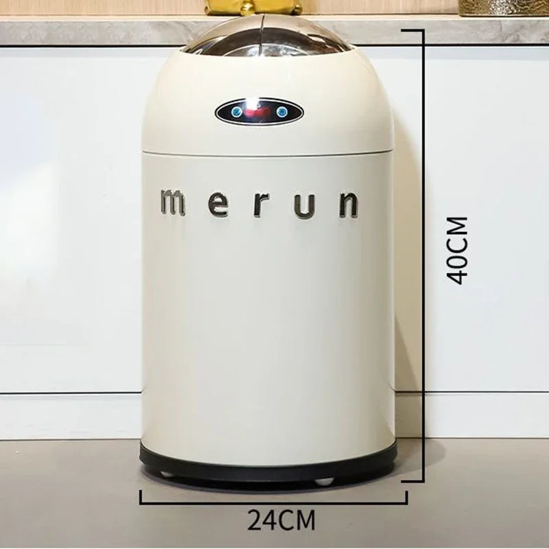 Stainless Steel Smart Sensor Trash Can