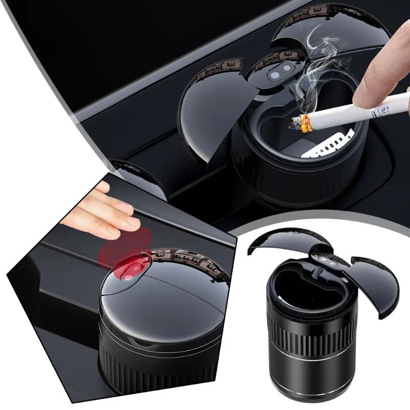 Smart Car Ashtray with Auto Open & Close