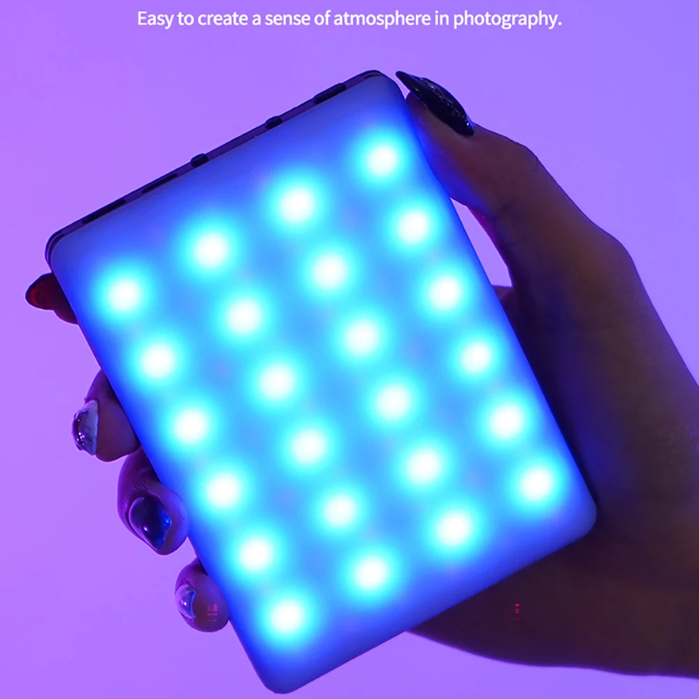 Mini Pocket LED Fill Light – RGB Option