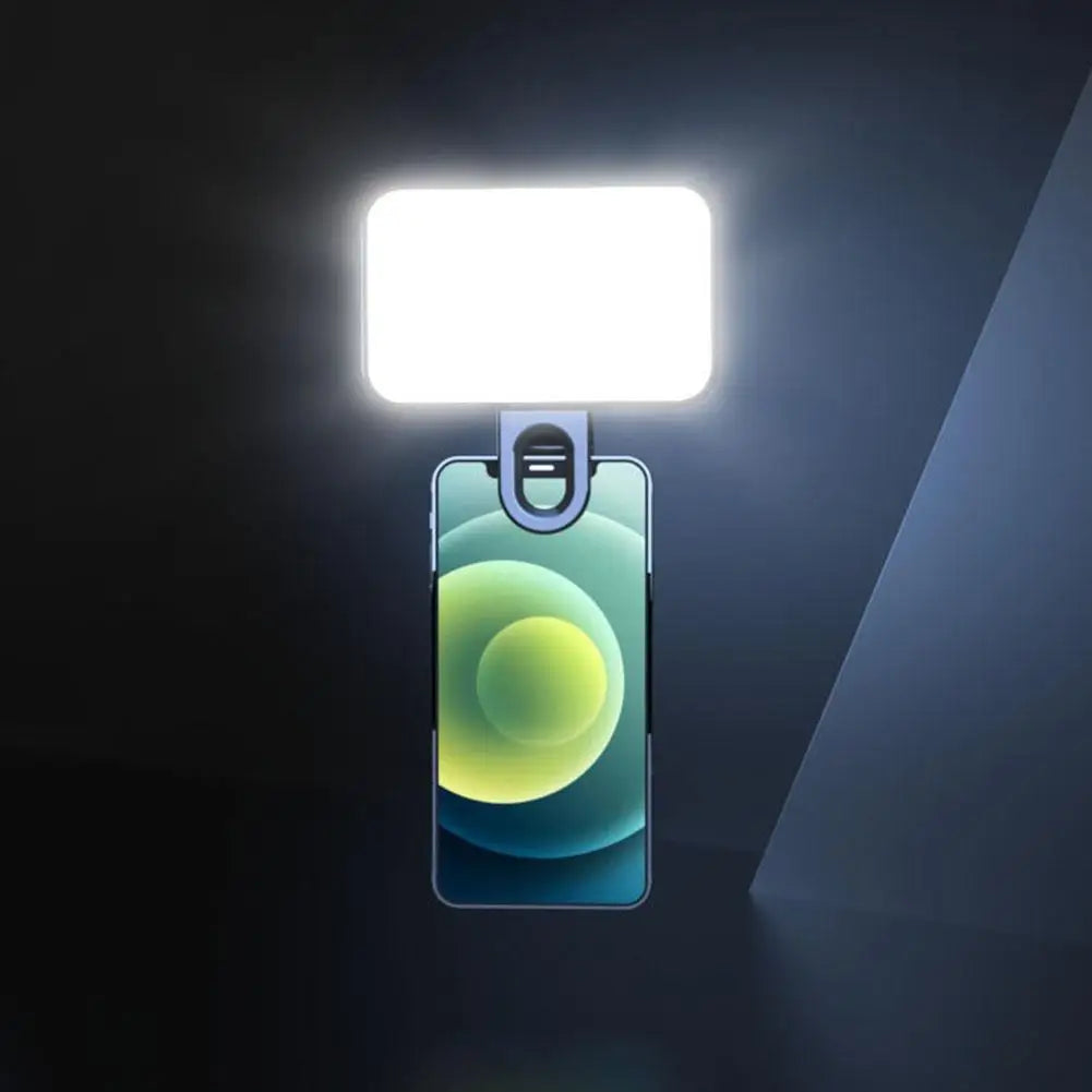 Clip-On LED Selfie Light for Phone & Laptop