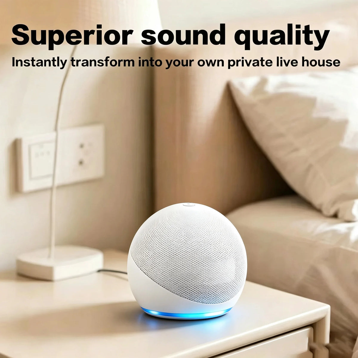 50W Spherical RGB Bluetooth Party Speaker
