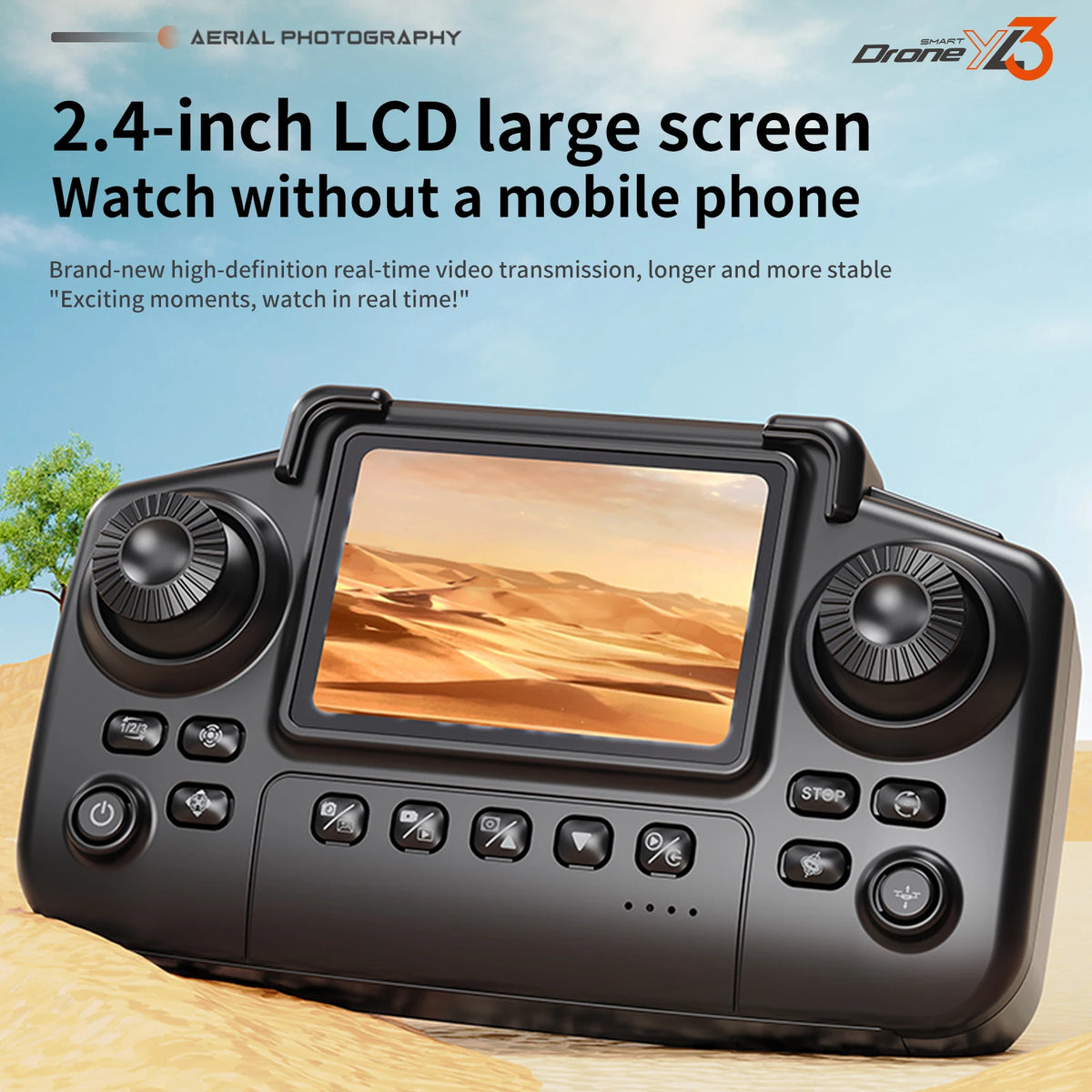 LY3 Drone with Dual Camera & 50X Zoom
