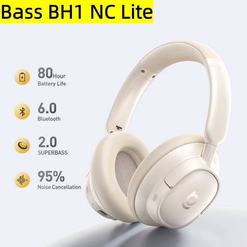 Baseus Bass EH10 Noise-Cancelling Wireless Headphones