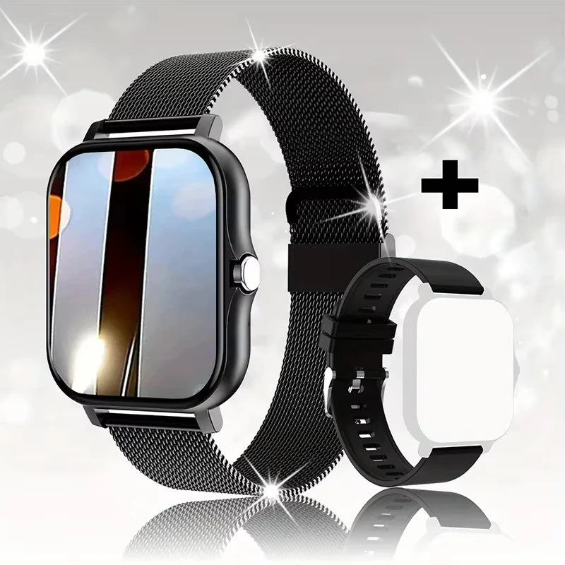 LAXASFIT Full Touch Smartwatch with Bluetooth Calling
