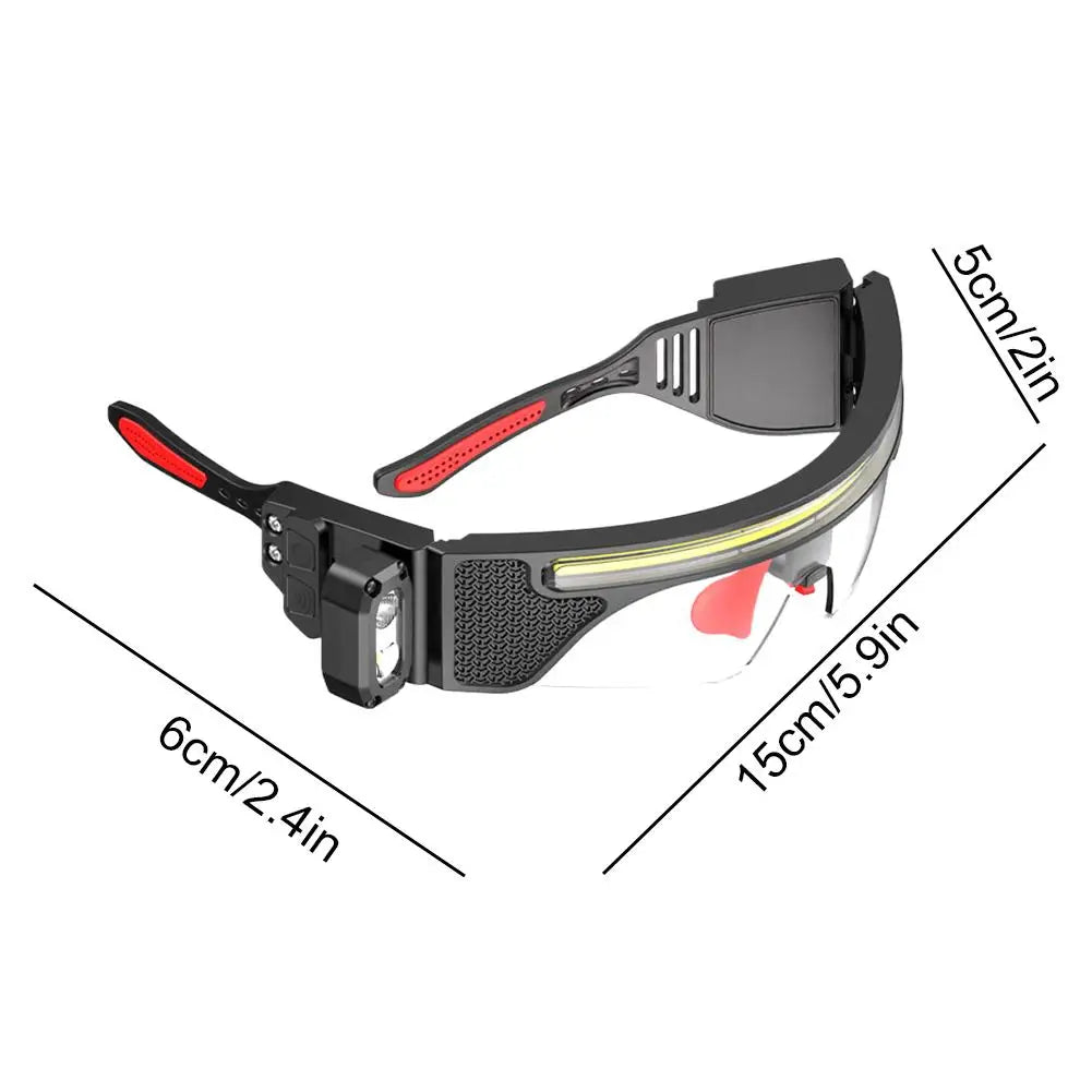 Motion Sensor LED Glasses Lamp – IPX6 Waterproof