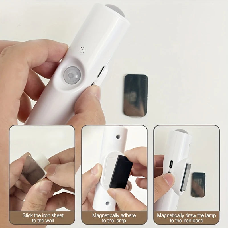 Rechargeable Motion Sensor Wall Spotlight