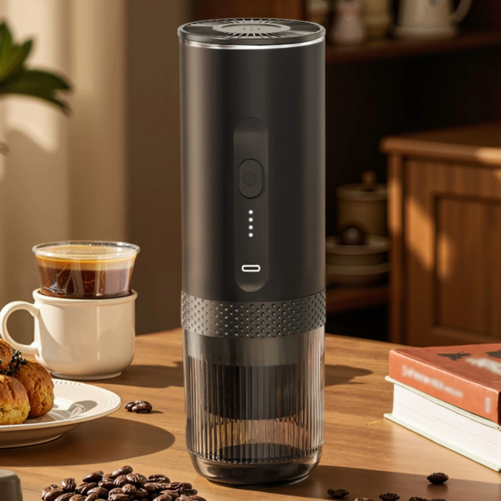 Portable Self-Heating Espresso Maker – 20 Bar