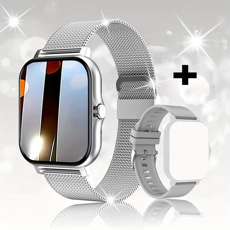 LAXASFIT Full Touch Smartwatch with Bluetooth Calling