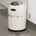 Smart Trash Can Stainless Steel Automatic Sensor Litter Bins Kitchen Bedroom Trash Cans Living Room Garbage Can Toilet Rubbish