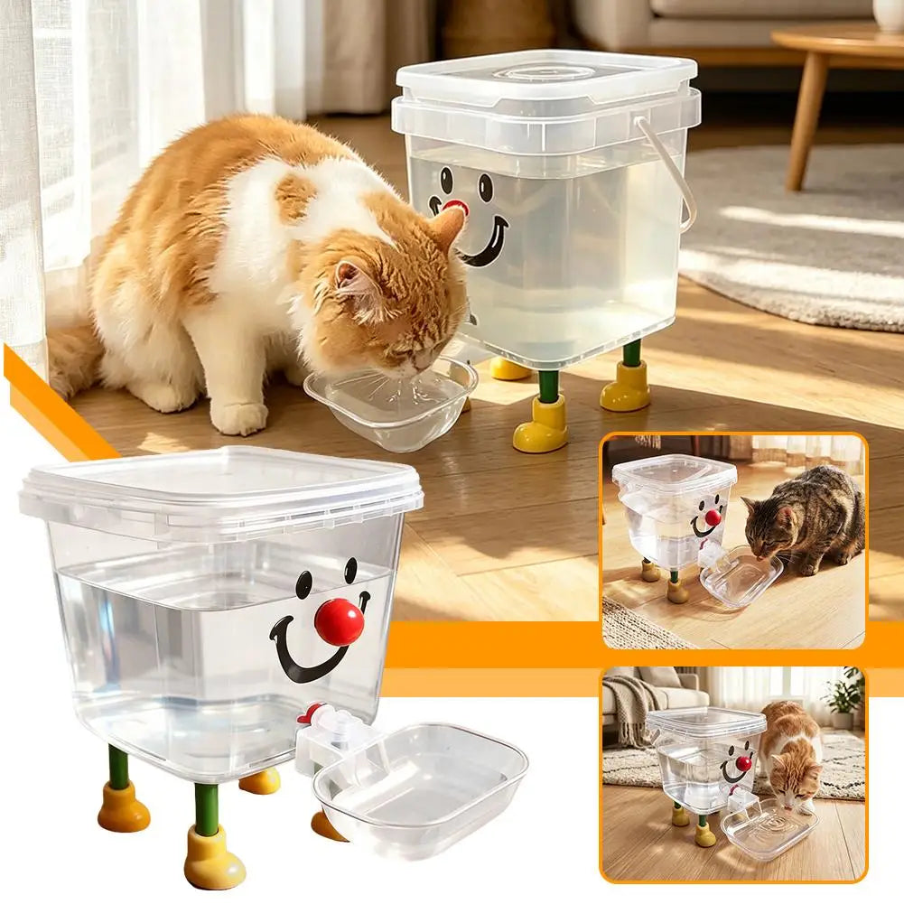Gravity Pet Water Feeder – 3L, No Electricity
